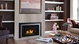 small fireplace insert in living room, Sudbury Hearth & Home, Sudbury, ON
